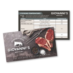 [TW01-045] Double Sided Business Card Magnet